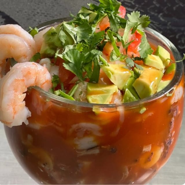 Ceviche De Camaron.