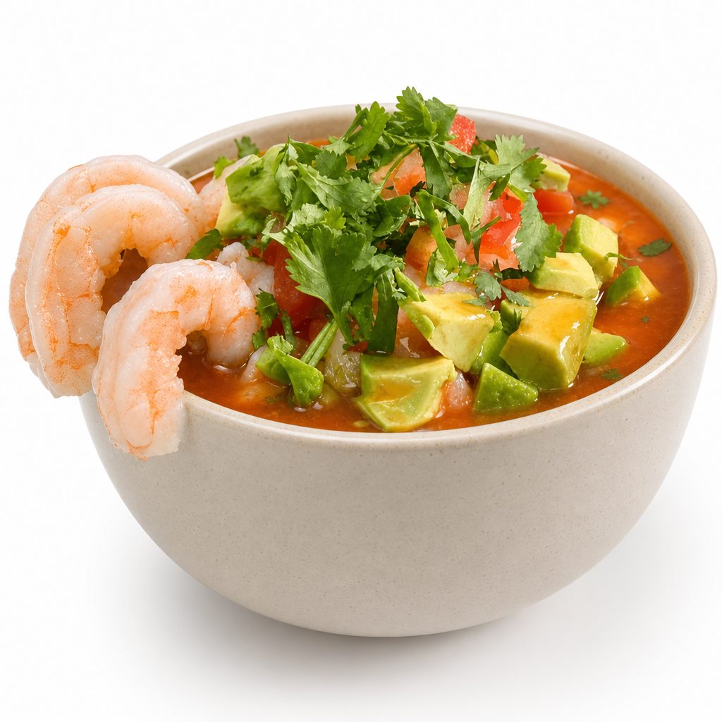 Ceviche De Camaron.